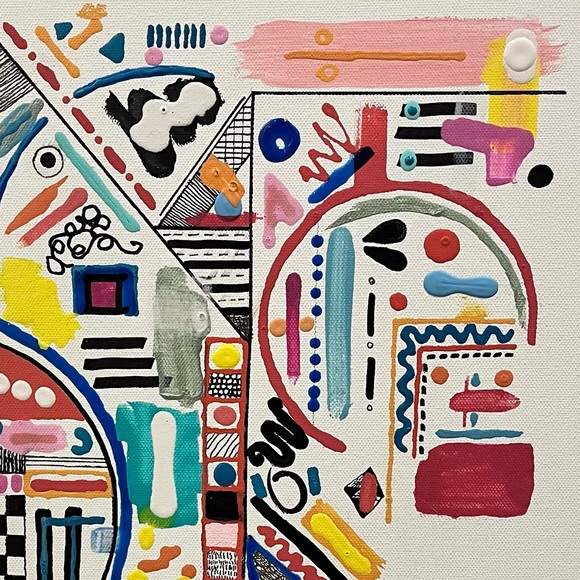 Original Series 7 Abstract Art, 11 X 16 - Picture 1 of 11